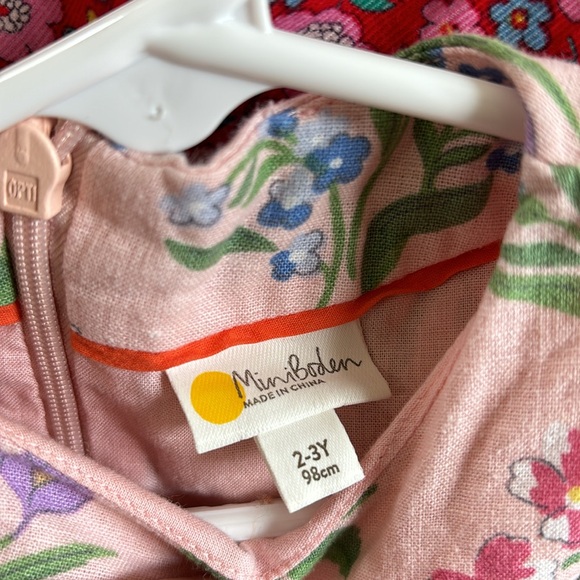 Mini Boden Floral Dress - Picture 6 of 6